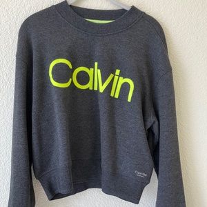 Calvin Klein Performance  Gray Sweater New with tags Large